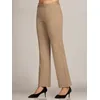 Camel Brown Parallel Women Jeggings